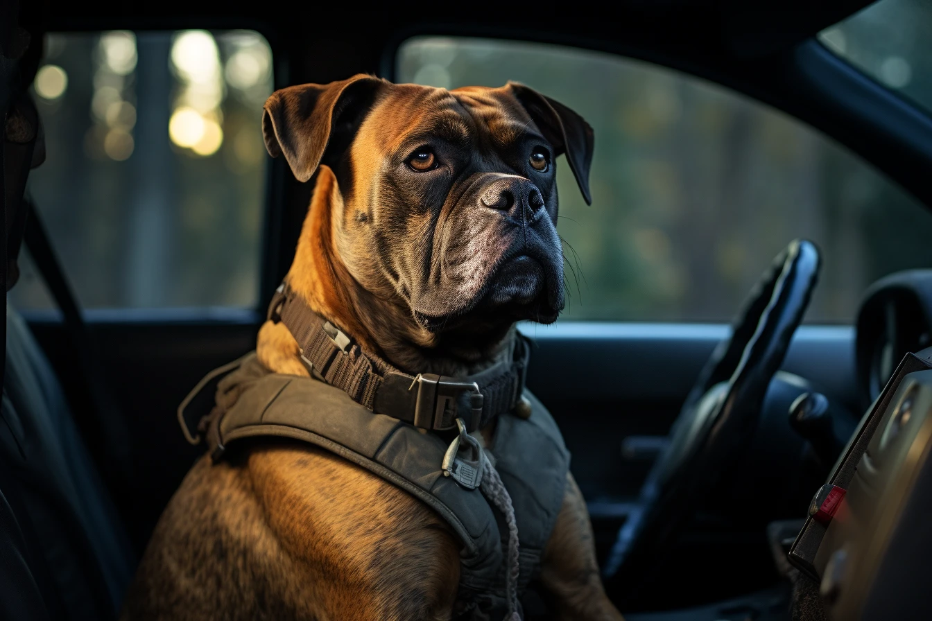 Lexus NX Dog Safety Belt for Bullmastiffs