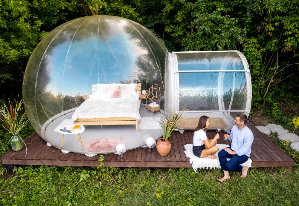 diy inflatable bubble tent